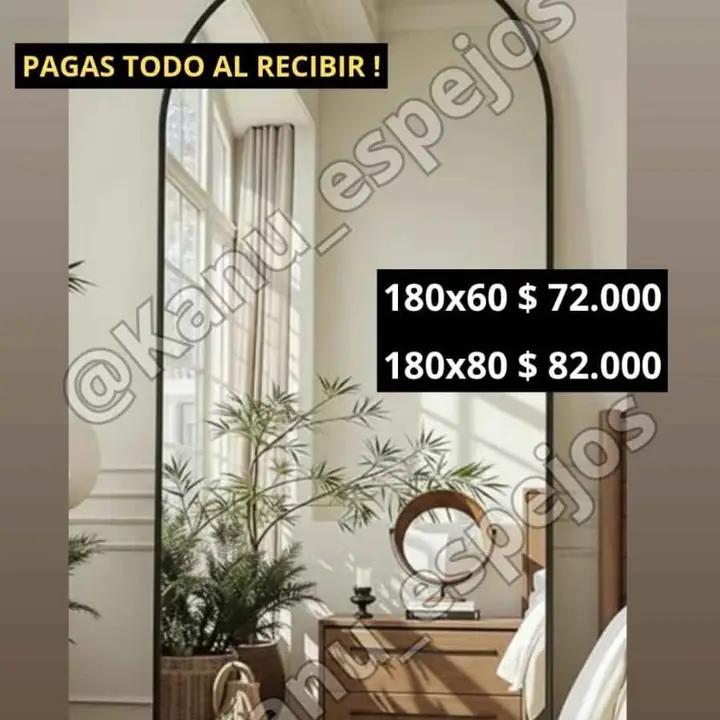 Espejo vestidor Arco Varías medidas!