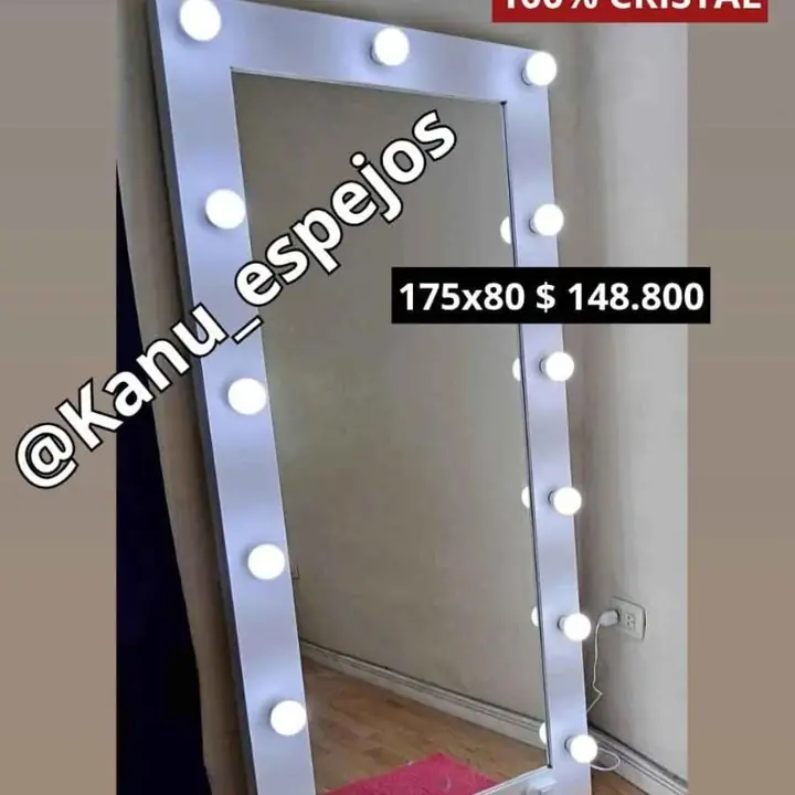 Espejo Vestidor Hollywood 175×80