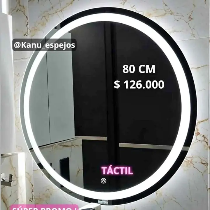 Súper oferta! circular touch con esmerilado 80 cm!