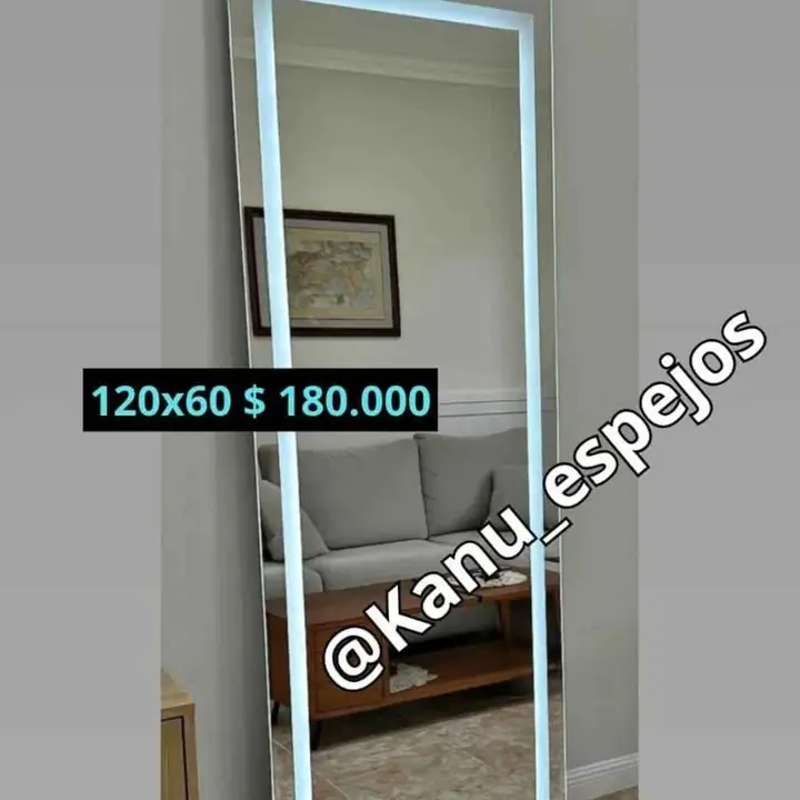 Espejo LED sistema Touch 120×60 entrega inmediata!