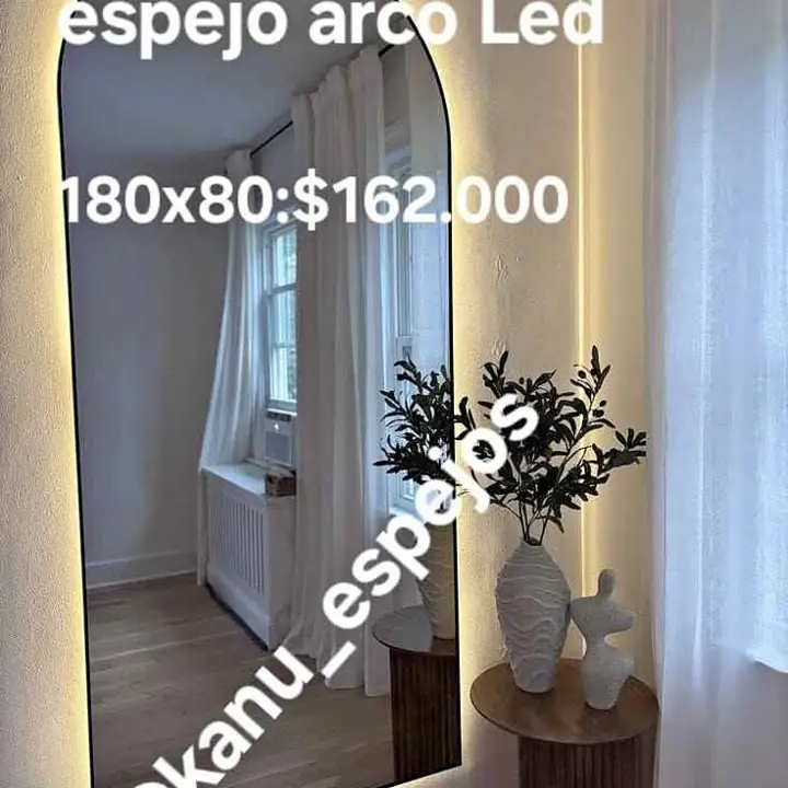 Espejo Arco LED 180×80!