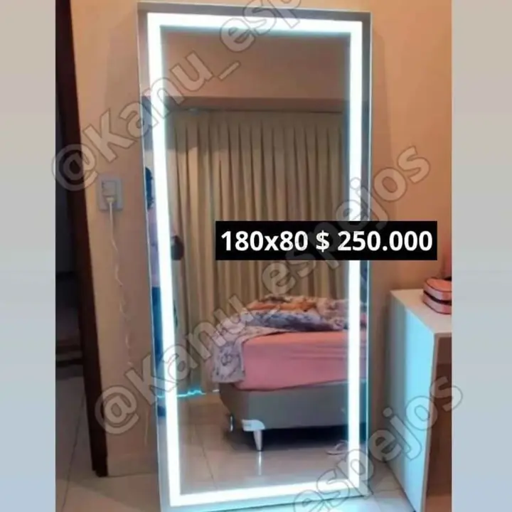 Espejo Vestidor Touch 180×80