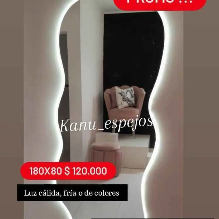 PROMO! Espejo nube LED 180×80