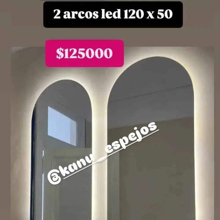 COMBO! 2 Arcos LED 120×50