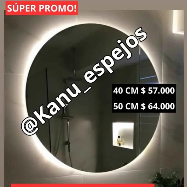 Super promo! espejos circulares LED!