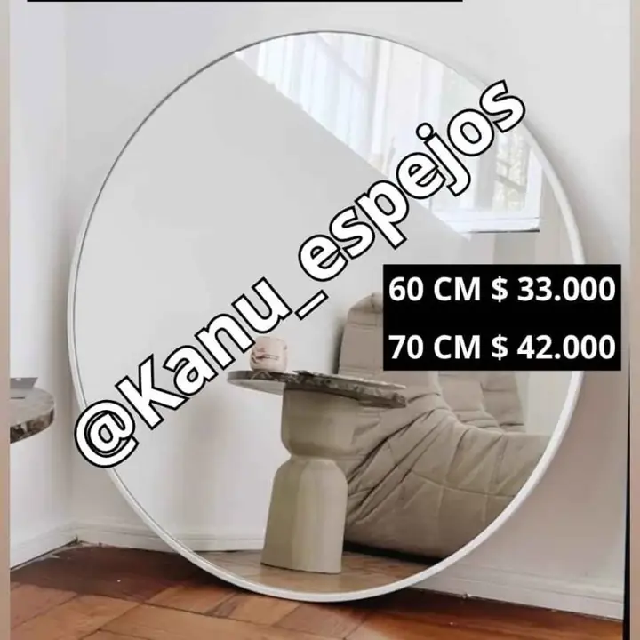 Espejo circular PVC! Tenémos disponible varias medidas!