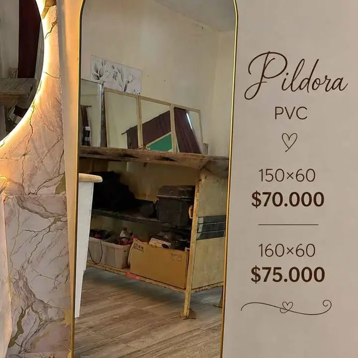Espejos Pildora PVC varias medidas disponibles!