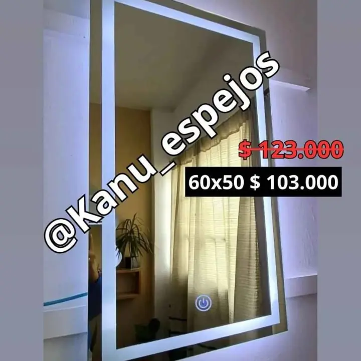 Súper promo! espejo touch 60×50!