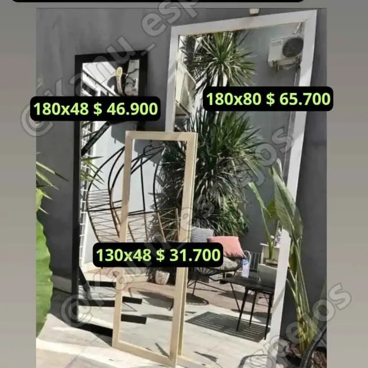 Espejos en promoción!