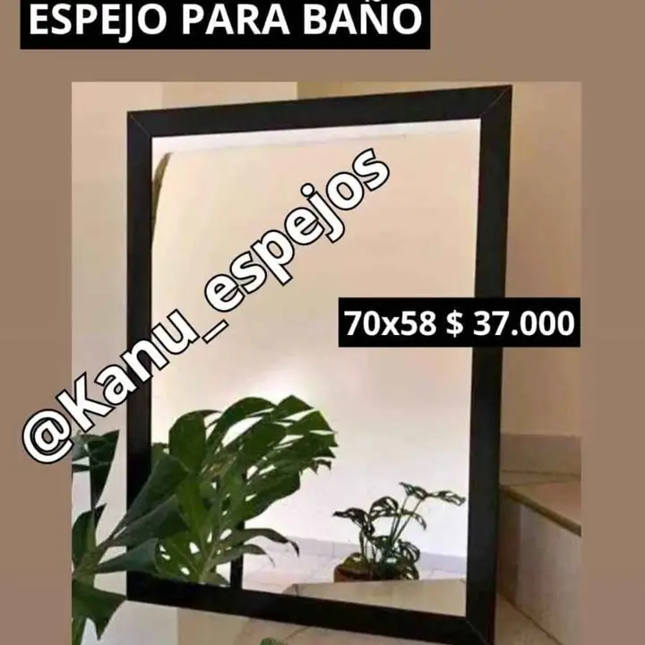 Espejos de madera 70×58