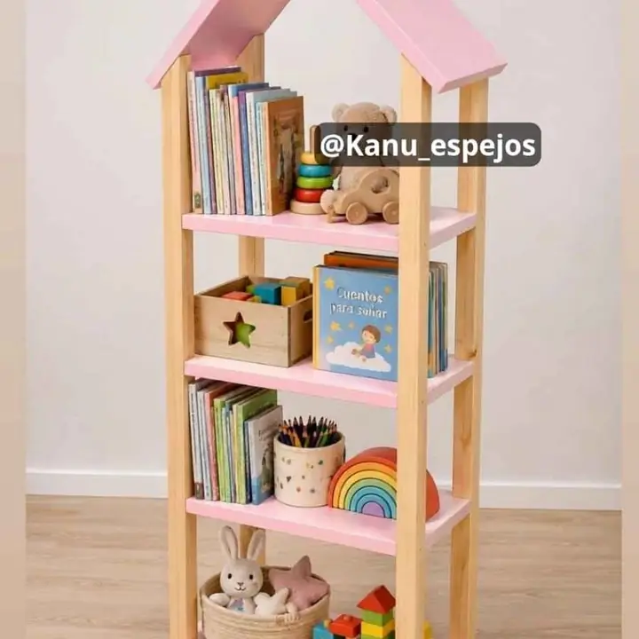Estantería Infantil Moderna para Habitación de Niños entrega inmediata!
