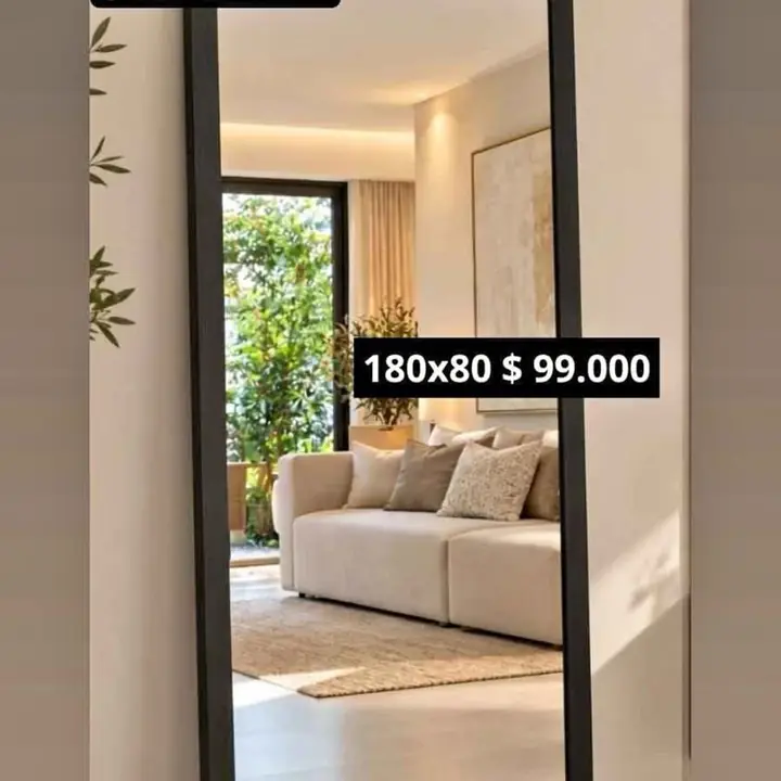 Espejo vestidor de madera 180×80!