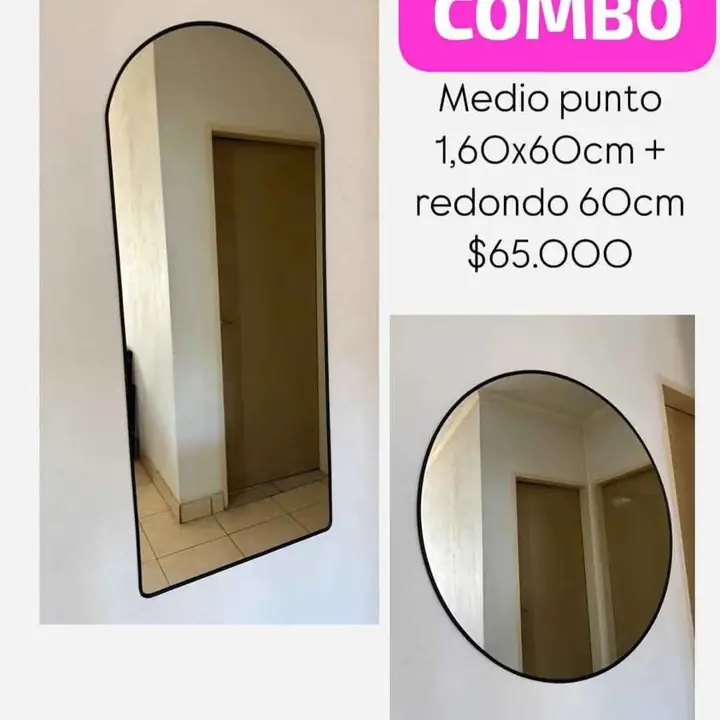 Combo! medio punto 160×60 + circular 60 cm