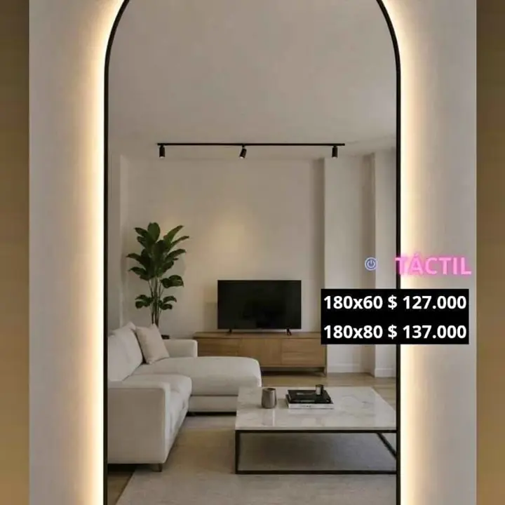 Arco Touch simple con LED cálida o fría!