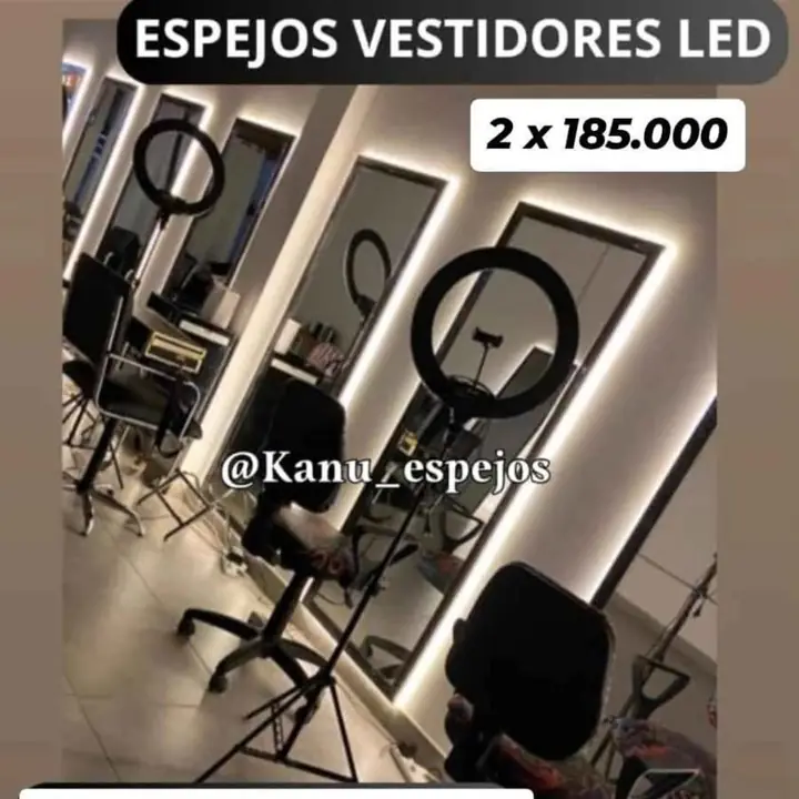 COMBO! Dos Espejo Vestidor Led 180×80