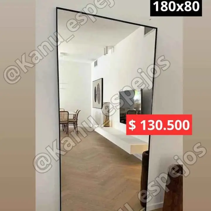 Espejo Vestidor de hierro 180×80