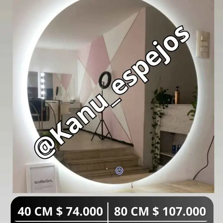 Precios actualizados! Espejo circular Touch!