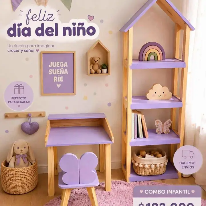Combo completo ideal para regalo del dia del niño!