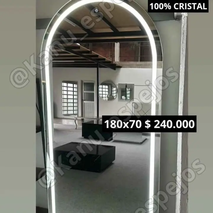 Espejo Led Vestidor Touch 180×70