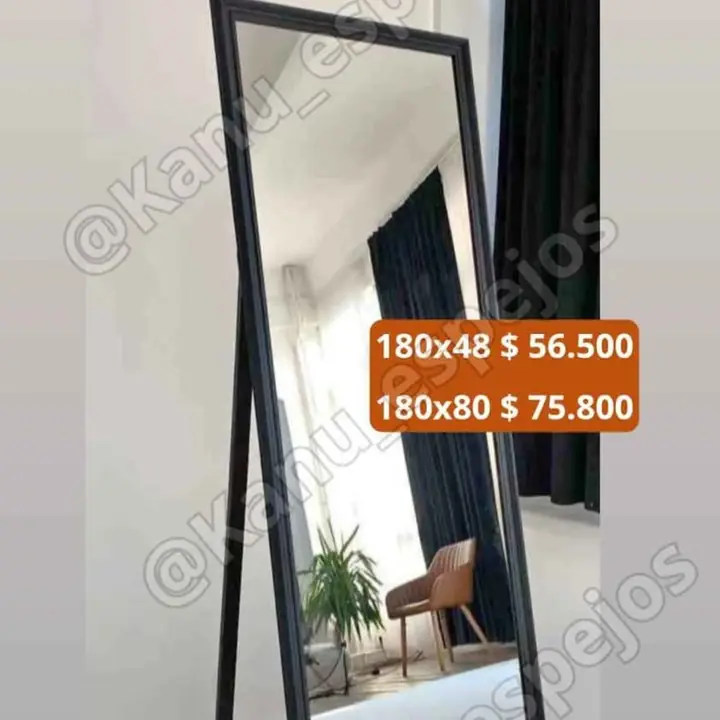 Espejo Vestidor con pie 180×48