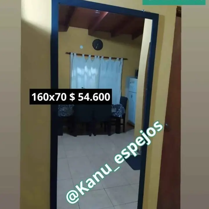 OFERTA! Espejo Vestidor de madera 160×70