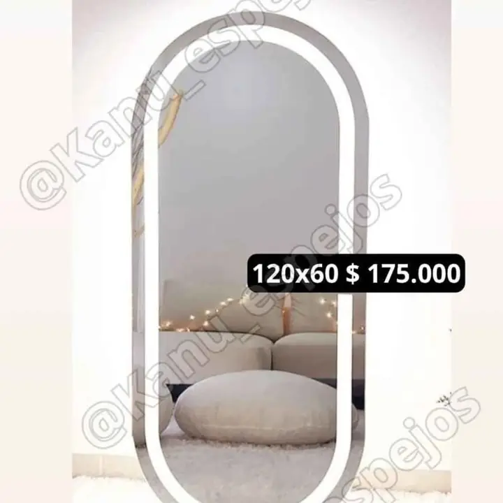 Espejo Led sistema Touch 120×60