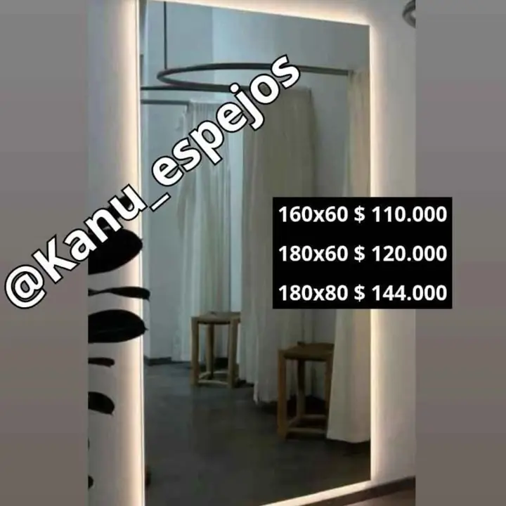 Espejo vestidor LED
