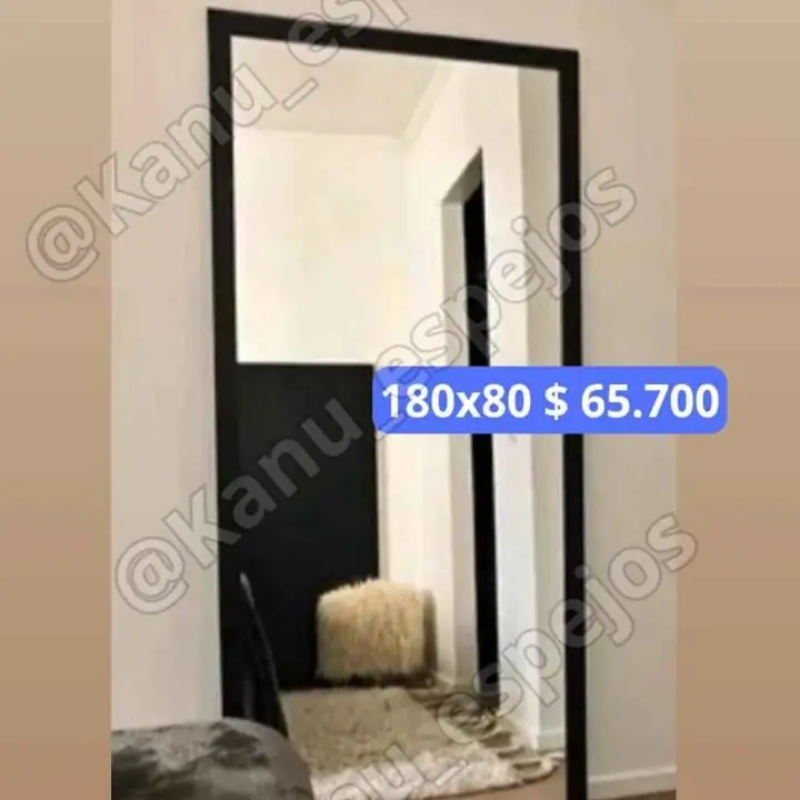 Espejo Vestidor de madera 180×80
