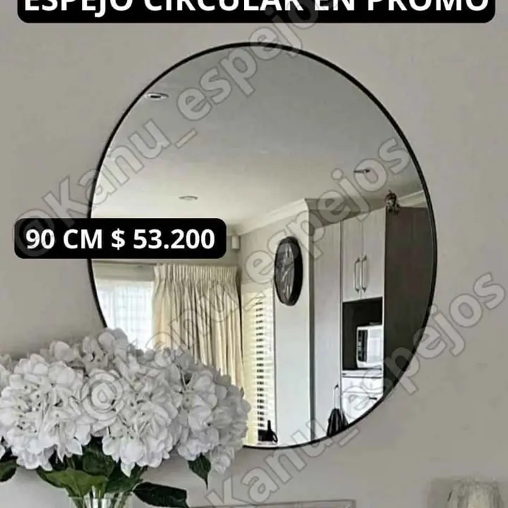 Oferta! Espejo Circular 90 cm