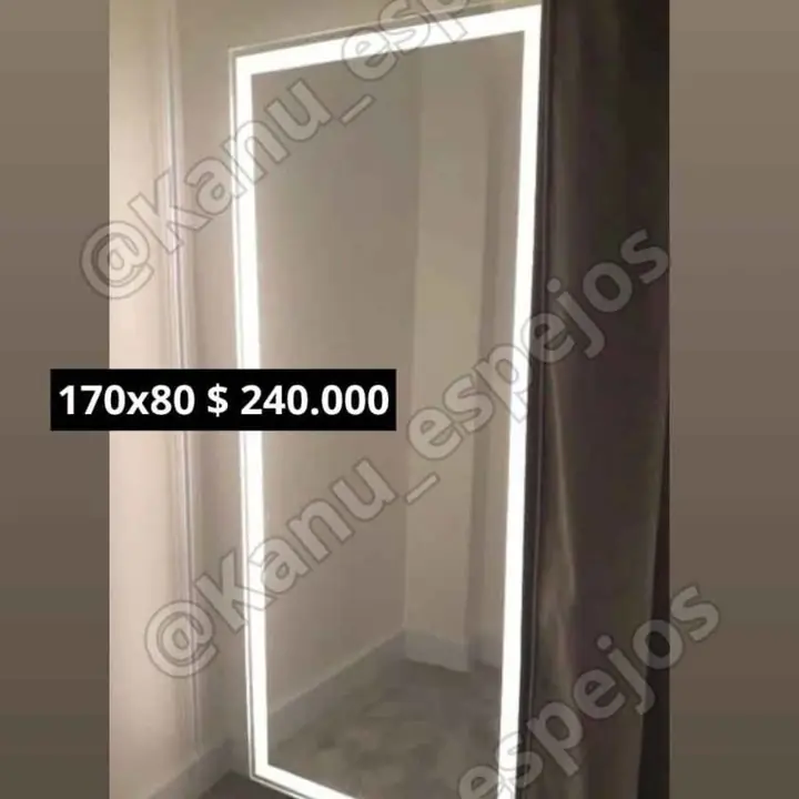 Espejo Vestidor Touch 170×80