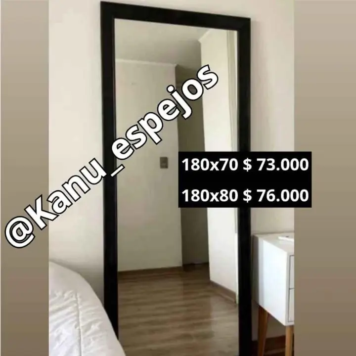 Espejo de madera varias medidas!