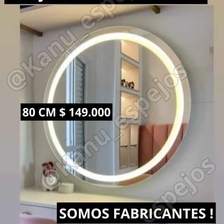 Espejo Led sistema Touch 80 cm