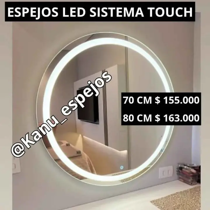 Espejo Led sistema Touch varias medidas