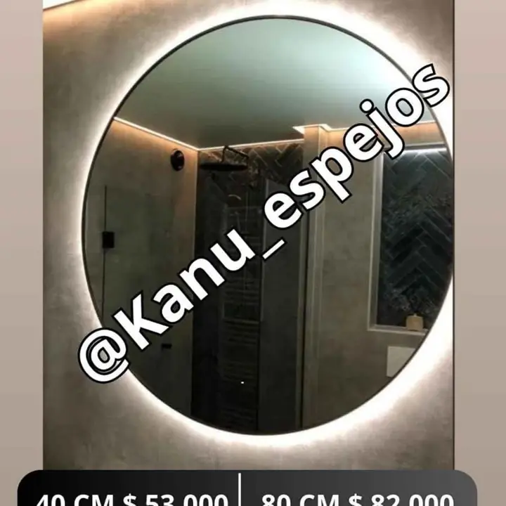 Espejo circular LED varias medidas!