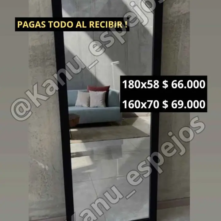 Espejo de madera varias medidas!