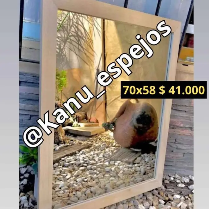 Espejo de madera 70×58!