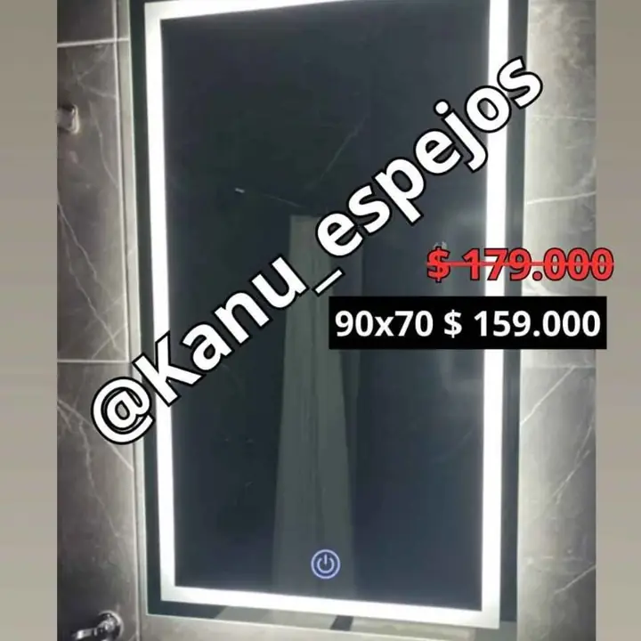 Promo! espejo 90×70 sistema touch!