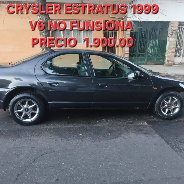 Remato chrysler stratus modelo 2000 todos los papeles al dia perfecto estado precio 1.650.000