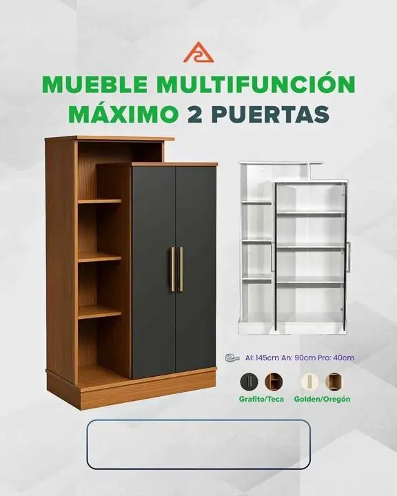 NUEVOS Mueble Multifunción Máximo 2 Puertas