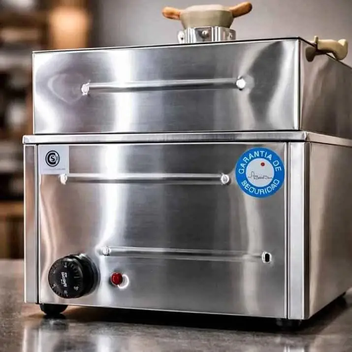 NUEVAS Panchera Eléctrica Anion para 16 Superpanchos con Humectador de pan