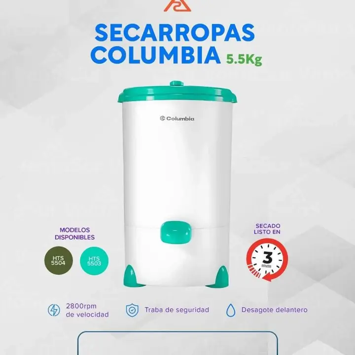 Secarropas Columbia 5.5k