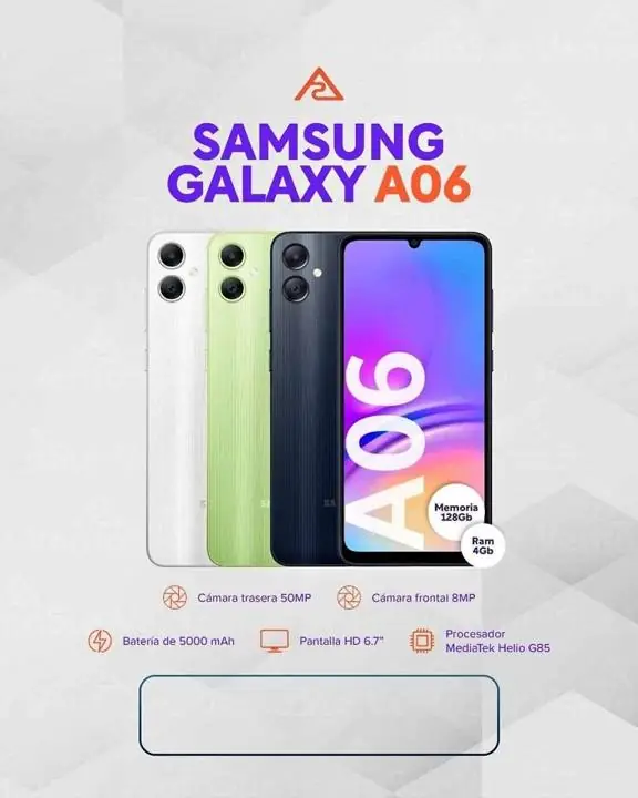 Celular Samsung A06 4/64GB