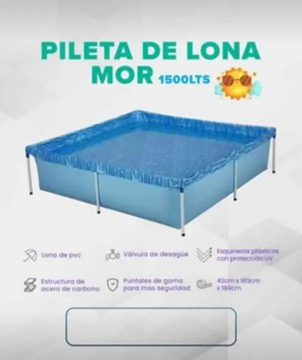 Pileta Mor 1500 litros