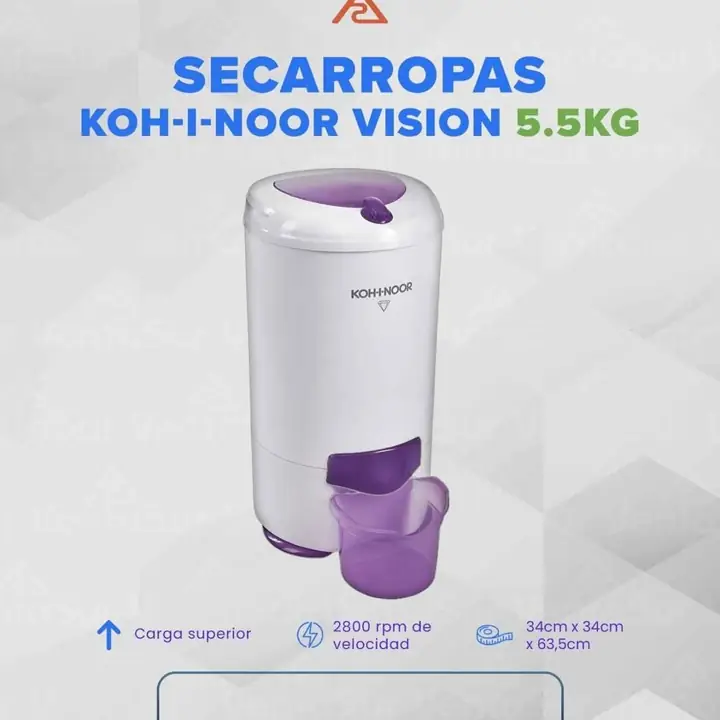 Secarropas Kohinoor Vision 5.5kg