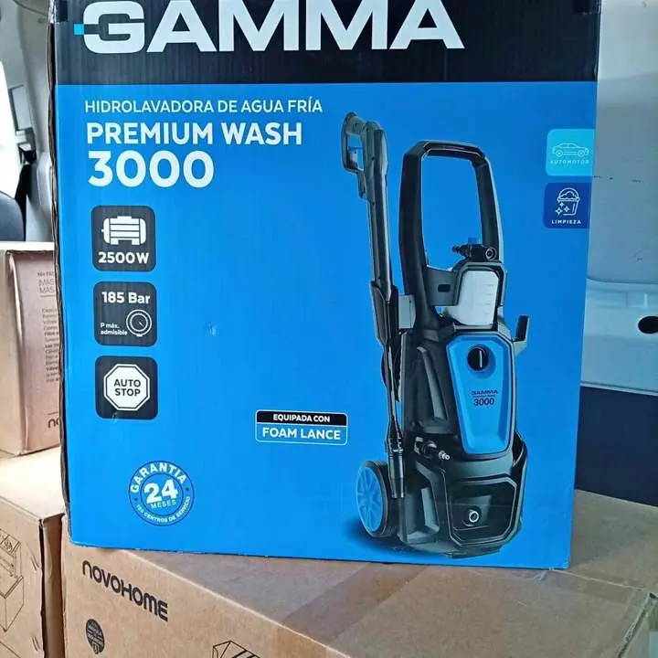 Hidrolavadora gamma 3000. 185 bar. Premium wash
