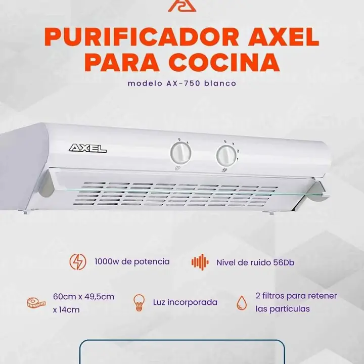 Purificador Axel Blanco AX-750