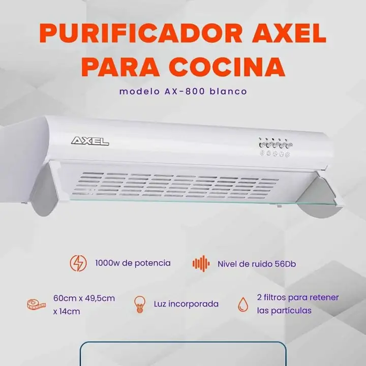 Purificador Axel Blanco AX-800 Nuevos con garantía Envíos abonas al recibir