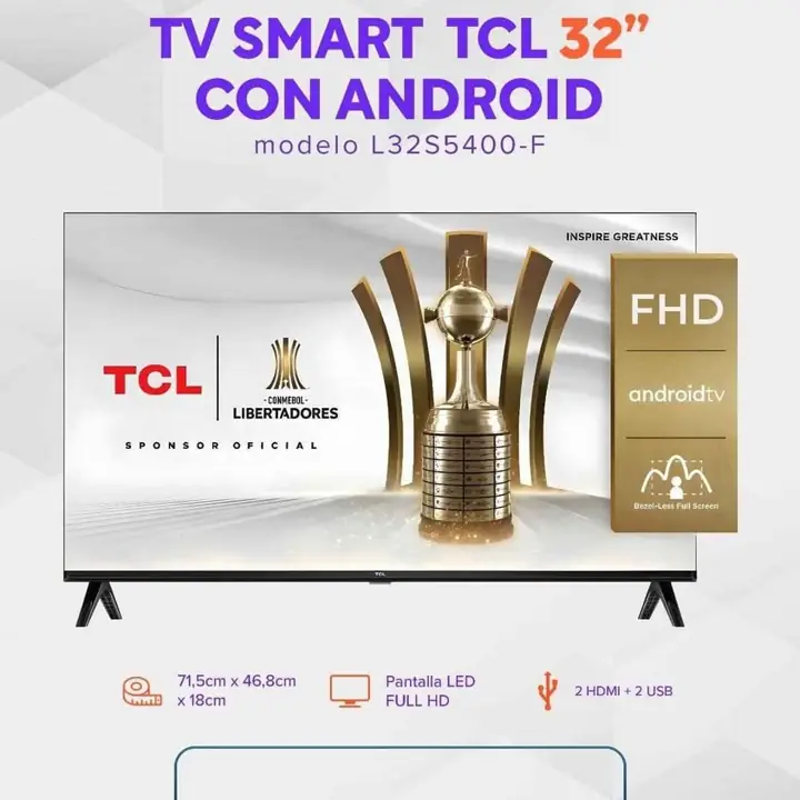 Tv Smart TCL 32" Android TV FHD