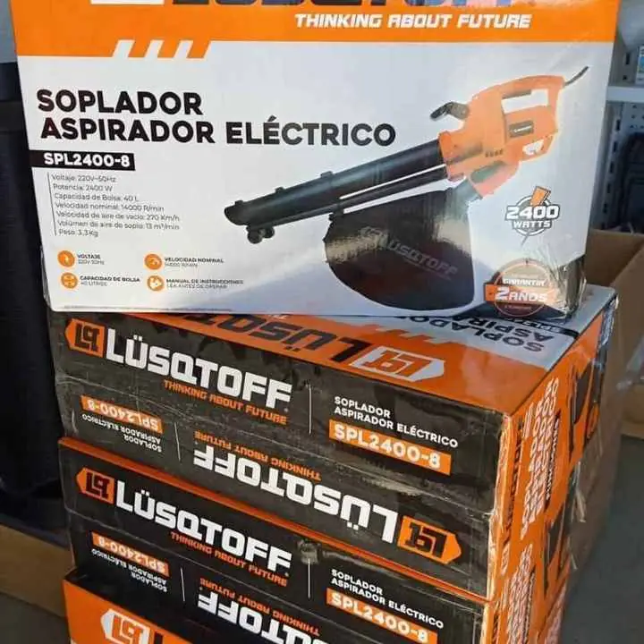 Soplador aspirador electrico lusqtoff Entrega en puntos de encuentro en Quilmes