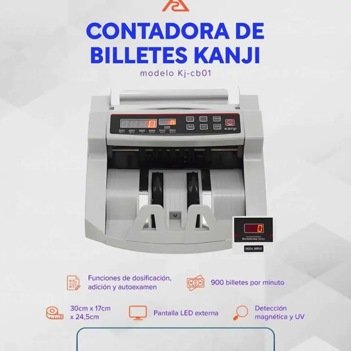 Contadora de billetes Kanji CB01